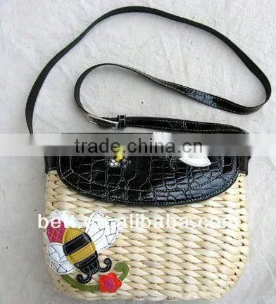 Fashion Straw Basket Beach Bag
