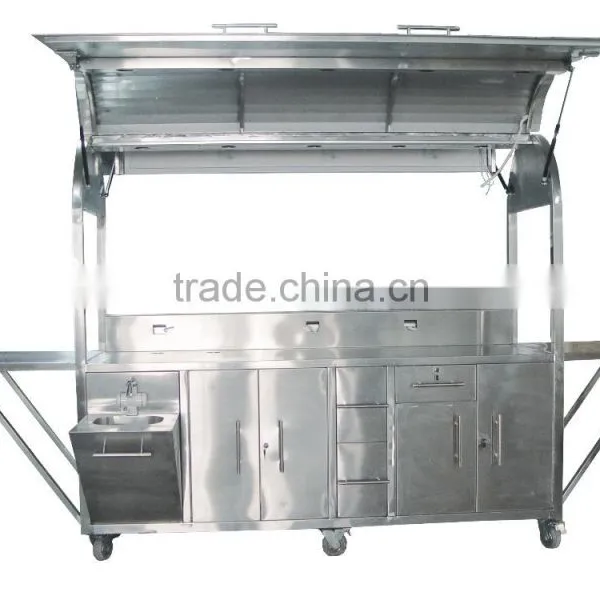 Customized Mobile Outdoor Street Vending Trailer/ Outdoor Retail Kiosks Coffee Cart Design photo-6