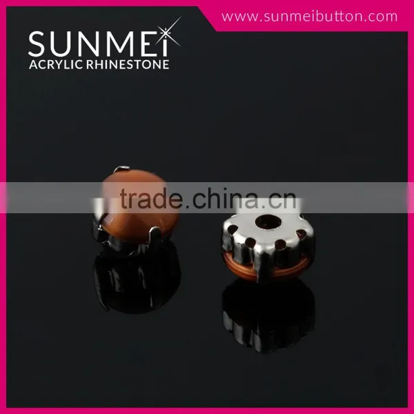Made in Taiwan Products Dark Brown Flat Plastic Beads for Decorations photo-2