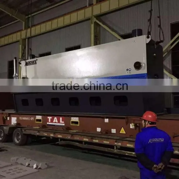 30X3200mm Hydraulic Guillotine Shearing Machine With South Korea Kacon Pedal Switch photo-3