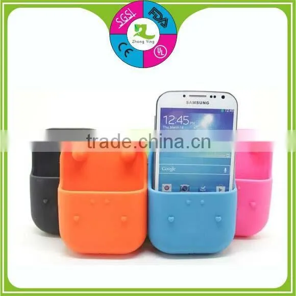 No Power Needed Portable Louder Silicone Phone Speaker
