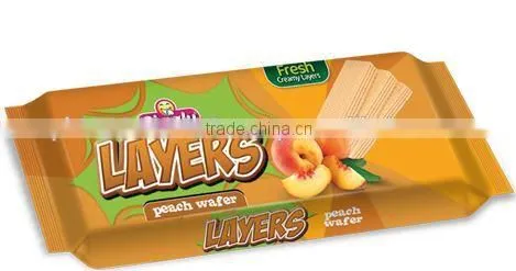 Layers Peach Wafers