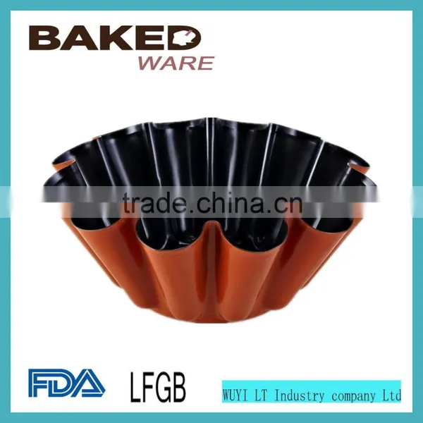Non Stick Cake Pan Cabon Steel Flower Shape Round Baking Tray Cake Mold photo-4