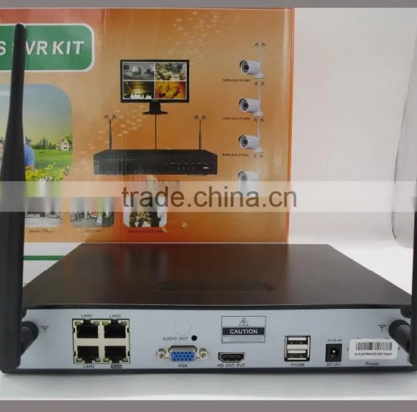 WIRELESS NVR KIT WITH MINI BULLET WIFI CAMERA ,4CH WIRELESS NVR photo-6