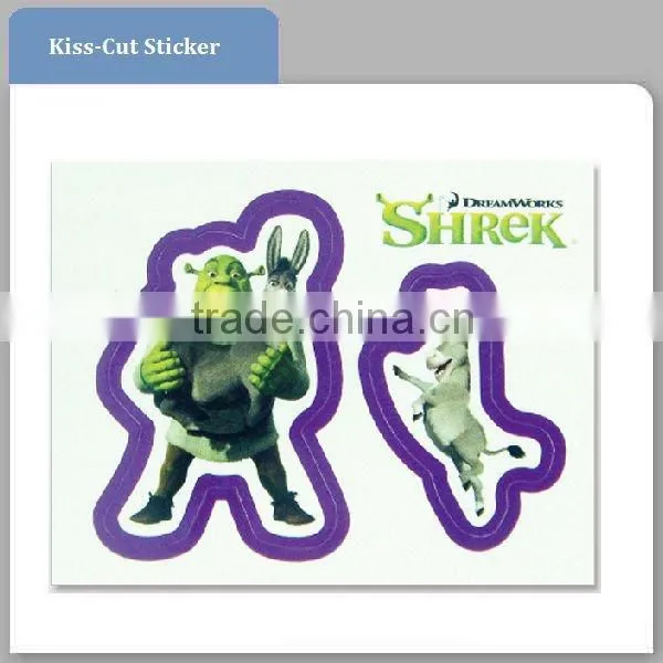 PVC Sticker - Kiss-Cut Sticker Printing By Offset Machine
