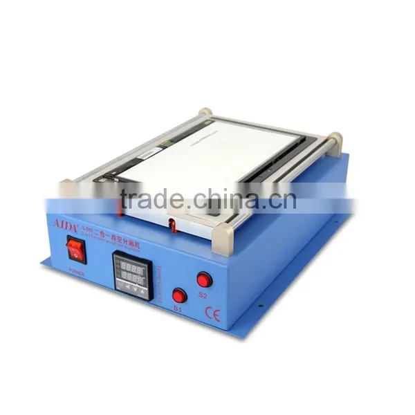 Big Size Built- in Vuccum LCD Seperator Support for Ipad an Tablet PC ,LCD Refurbish Machine