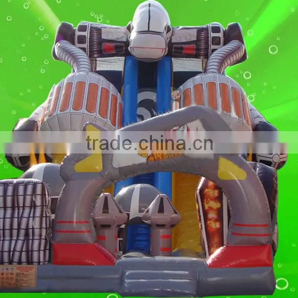 2016 New Design China Robot Giant Inflatable Slide photo-2