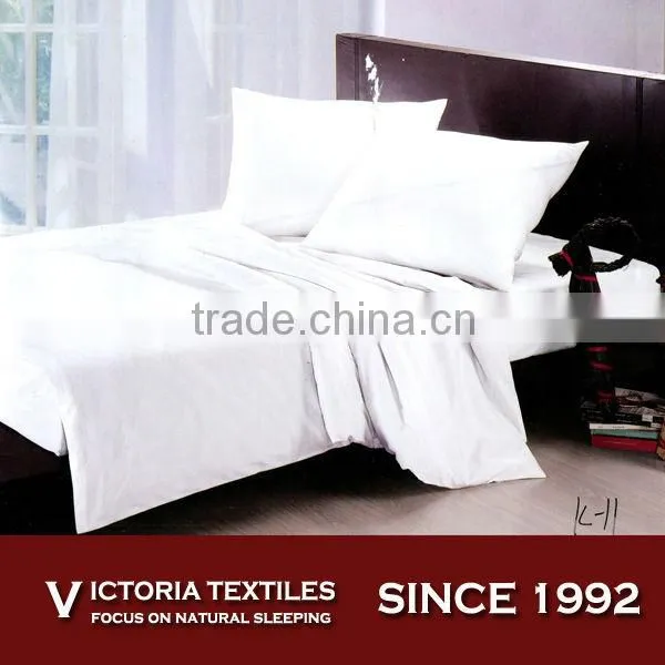 Solid Color Quilt Cover Set Bedding Set Sheets Set White