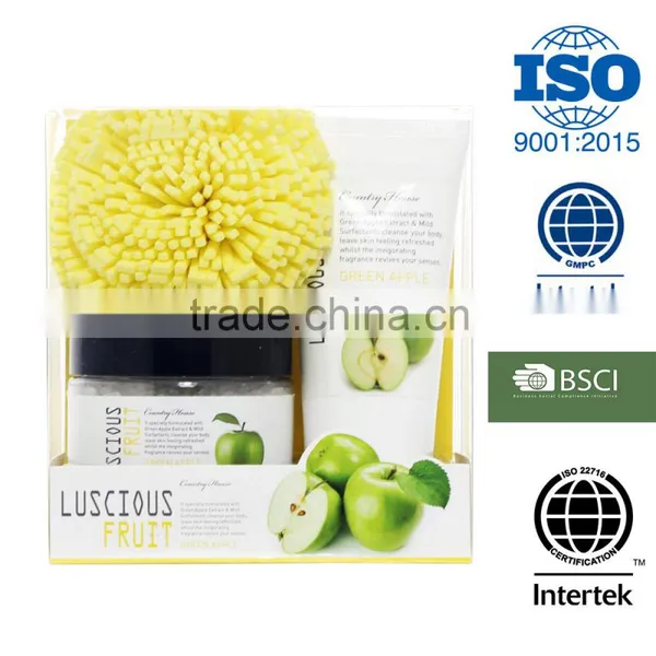 Green Apple Bath Gift Set