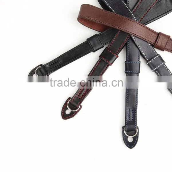 Short Leather Camera Hand Strap photo-2