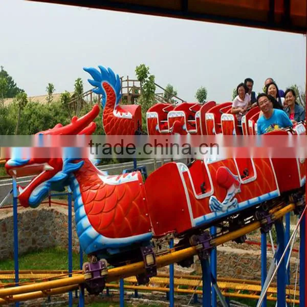 Theme Park Train Mini Backyard Roller Coaster Amusement Rides Slide Dragon photo-2