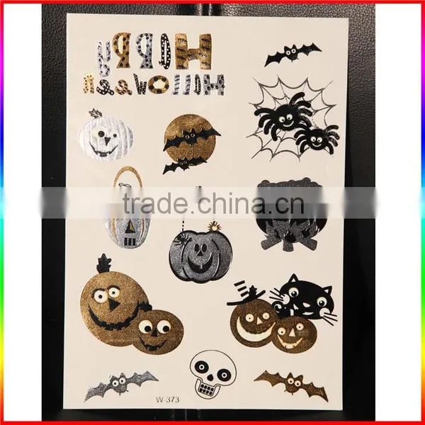 Halloween Luminous Tattoo Stickers New Cross Tattoo Stickers photo-2