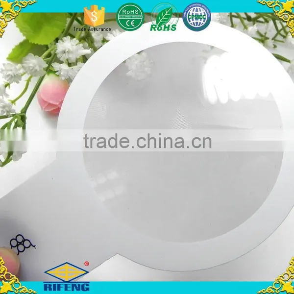 Cheaper Cute Magnifier Pvc Magnifying Glass Plastic Fresnel Magnifying Lens photo-3