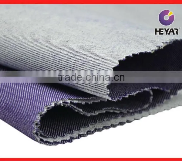 Poly Cotton Spandex Twill With Slub Yarn