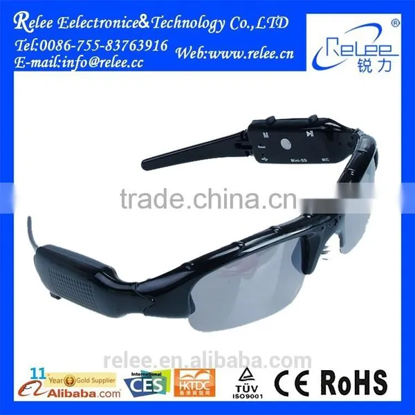 Remote Control Bluetooth Mp3 Sunglasses With Wireless Bluetooth Glasses photo-2
