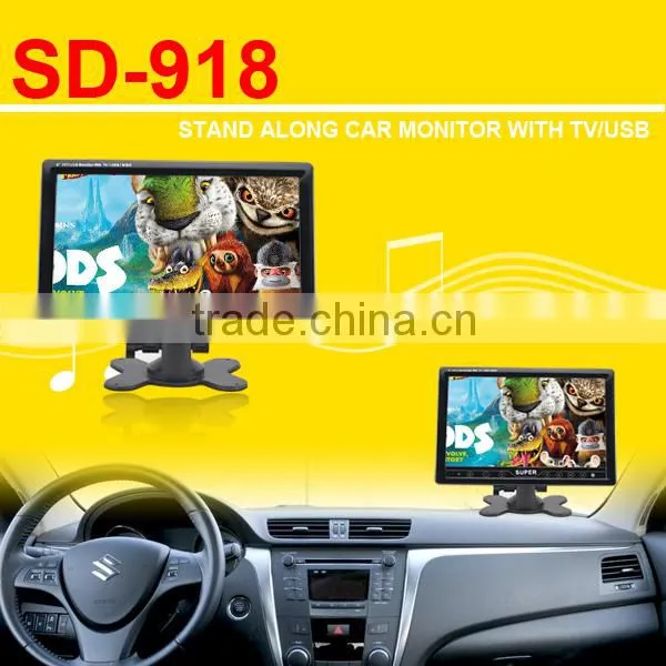 9inch Super Slim Car TV Monitor With USB,SD Card photo-2