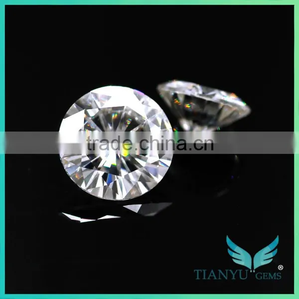 Moissanite Loose Stones Best Price 0.5ct 1ct 2ct H&a Colorless Best Quality Syntheicmoissanite photo-3