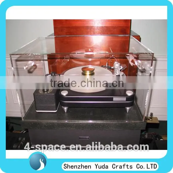 Solid Plexiglass Cover Clear Acrylic Dust Covers Acrylic Covers for Turntables photo-2