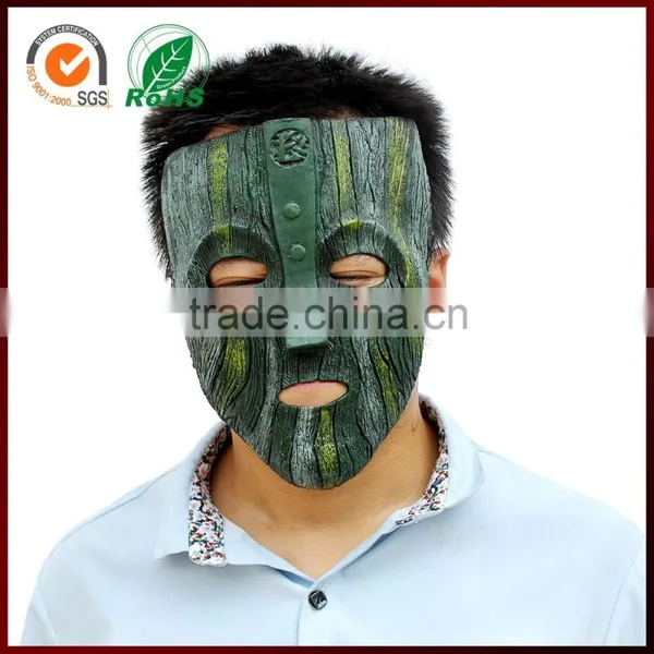 Wholesale Men's Half Face Flat Head Funny Hard Plastic Sexy Mask photo-2