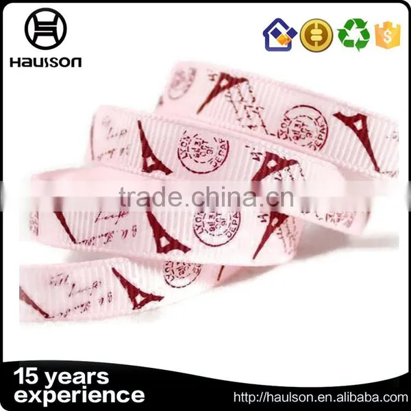Design Your Own Favorated Printed Country Style French Ribbon photo-5