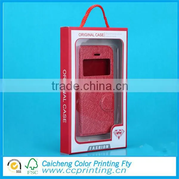 Brand Name Cell Phone Case Package With Transparent Window photo-5