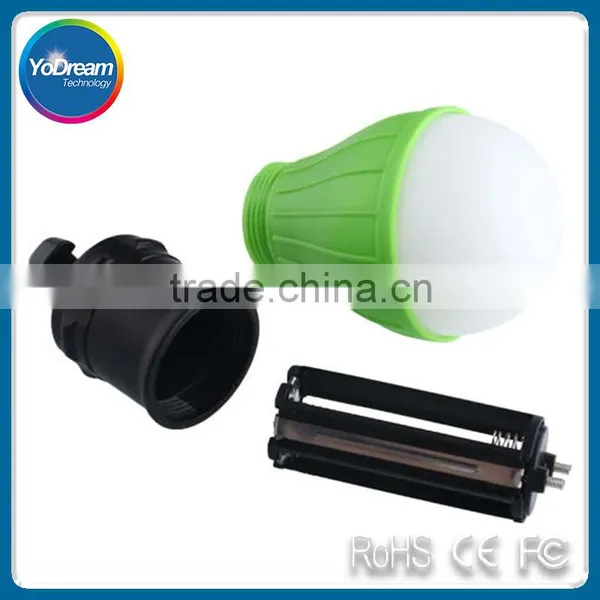 Portable Outdoor Camping Lamp Tent Light Torch Flashlight ABS Plastic 3LED Fishing Lantern Lamp With Hanging Hook photo-3