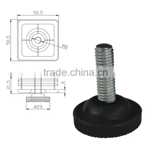 Furniture Articulated Leveling Feet With Thread photo-5