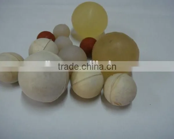 Sieve Cleaning Rubber Ball Solid Silicon Ball PU Ball EDPM Ball NBR Ball photo-3