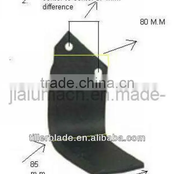 Forged Tiller Blades Ror Farm Tractors