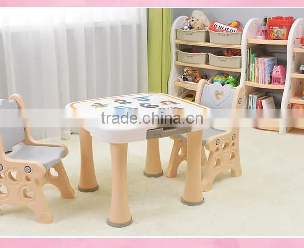 Children Study Tables and Chairs Kids Desk Furniture photo-3