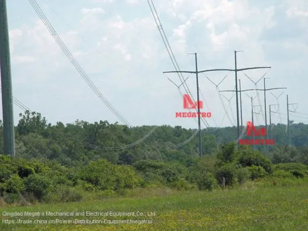 380KV Catenary Single Circuit H Frame Steel Structure photo-2