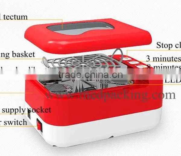 JP-520 Portable Domestic Ultrasonic Cleaning Machine Jewelry Sterilizer Dentures Cleaner photo-5