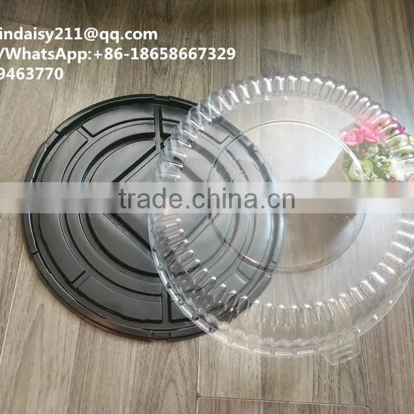 10 Inch Disposable Feature and Cake Industrial Use Plastic Cake Dome Containers, Custom LOGO Accept photo-3