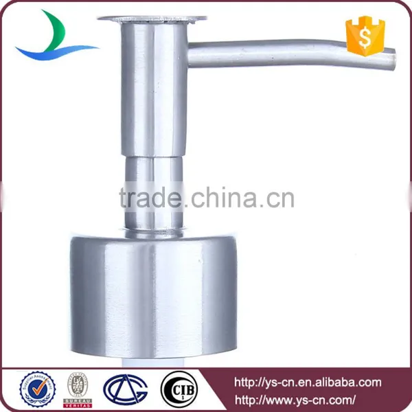 Home Dishwashing Liquid Chrome Stainless Steel Bath Lotion Pump photo-2