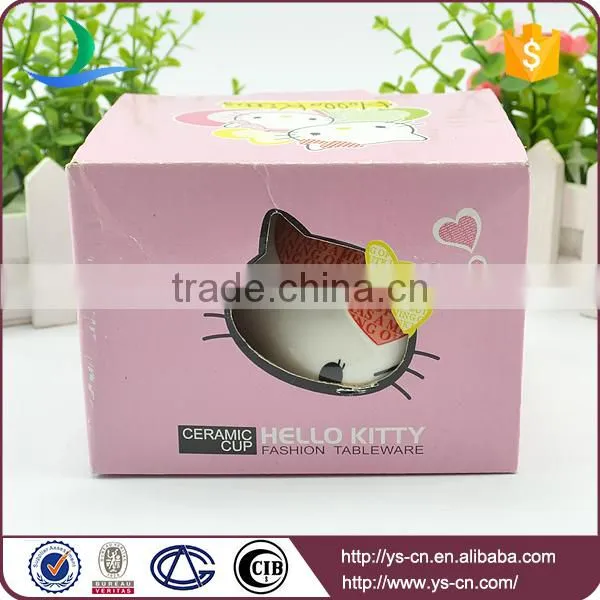 Cute Red Hello Kitty Creative Ceramic Cup Wholesale photo-5