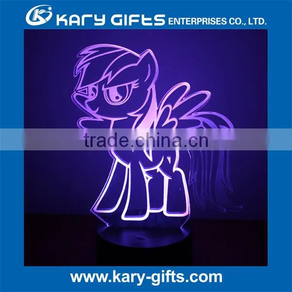 LED Night Light 3D Illusion Table Lighting Lamp photo-2