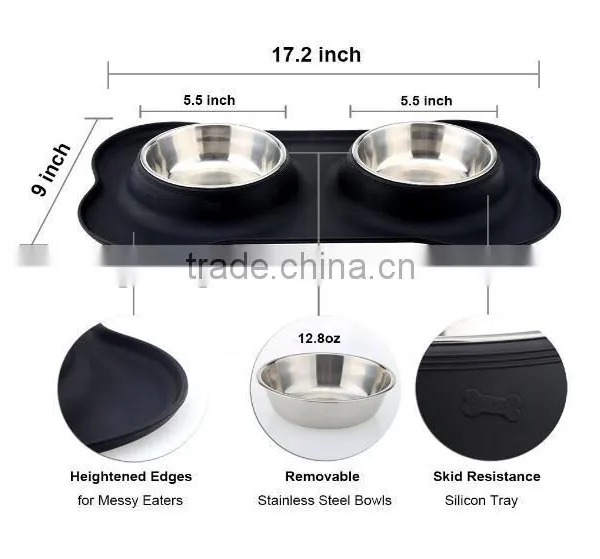 24 oz Feeder Bowl Pet Bowl for Dogs Cats and Small Pets photo-2