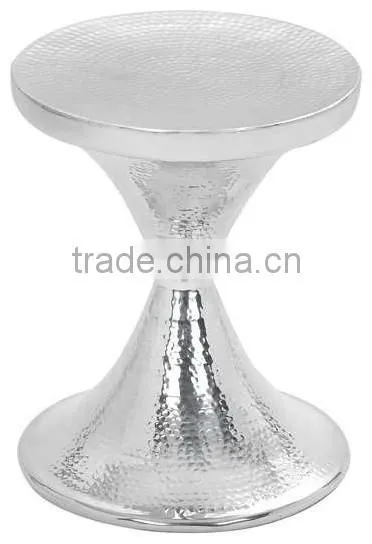 Metal Furniture Hammered Stool photo-5