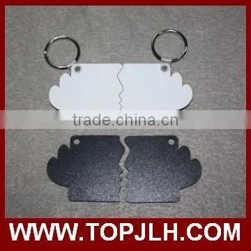 Wholesale Sublimation Custom Keychain Promtion Gifts Keyring photo-5