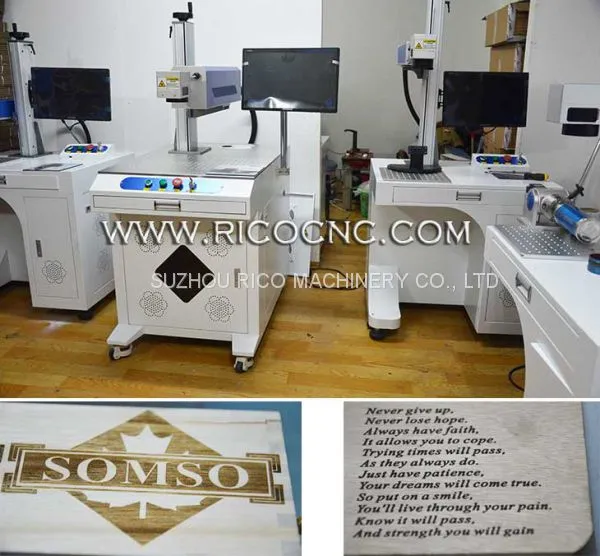 RF CO2 Laser Marking Machine Lazer Mark Wood Machine Tool RC-RF30 photo-2