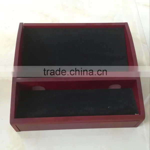 Wooden Portable Table Top Jewelry Display Case for Sale photo-3