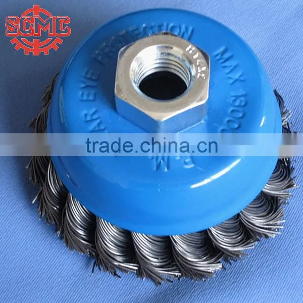Twisted Steel Wire Industrial Cup Brushes photo-2