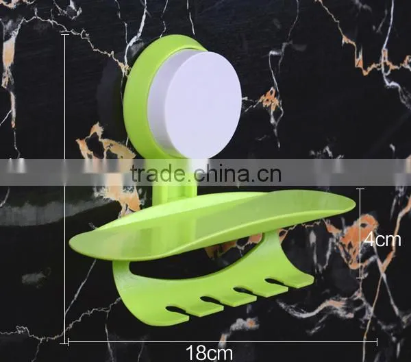 Vacuum Suction Cup Bathroom Plastic Toothpaste and Toothbrush Holder photo-2
