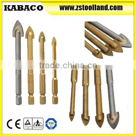 Good Quality Hex Shank Carbide Tipped Glass Drill Bit for Glass photo-2