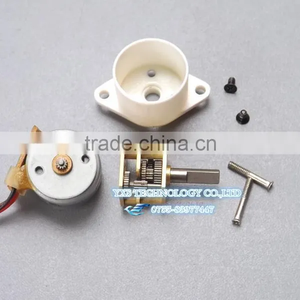 Micro Gear 15 Stepper Motor Stepper Motor Full Metal Gear Box 15mm 2 Phase 4 Wire 5v New photo-5