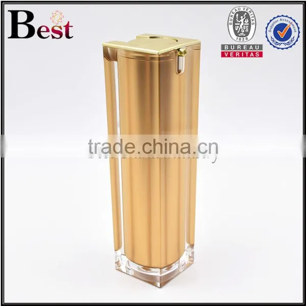 Square Acrylic 50ml Liquor Mini Bottle for Sale Logo Printing 50ml Acrylic Bottle photo-2