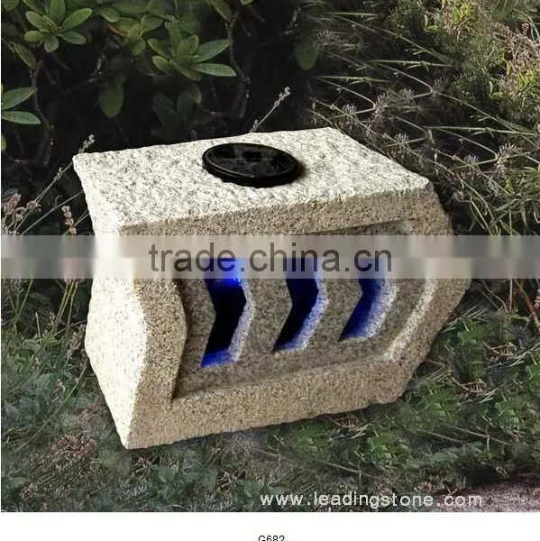 Natural Stone /gtanite Hurricane Lamp for Sale photo-2