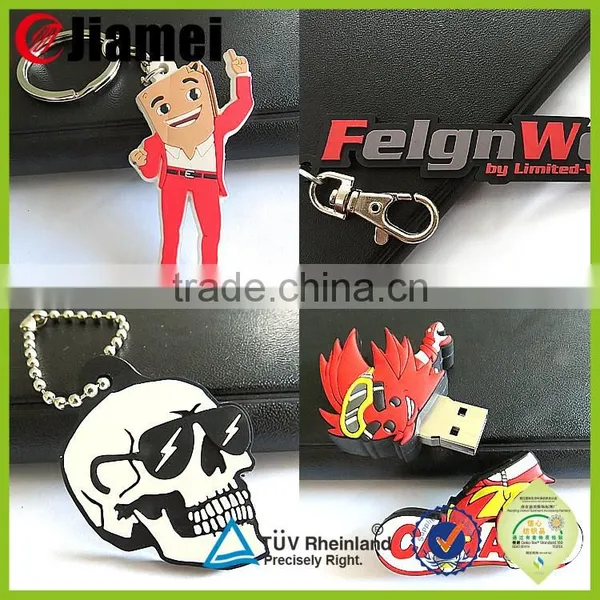 OEM Shape Soft Pvc Rubber Emoji Pvc Keychain photo-2