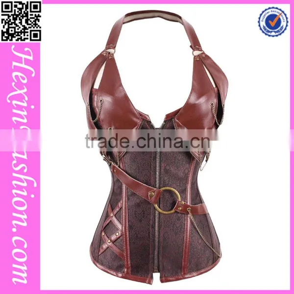Hexin Vintage High Quality 14 Steel Boned Corsets Wholesale photo-2