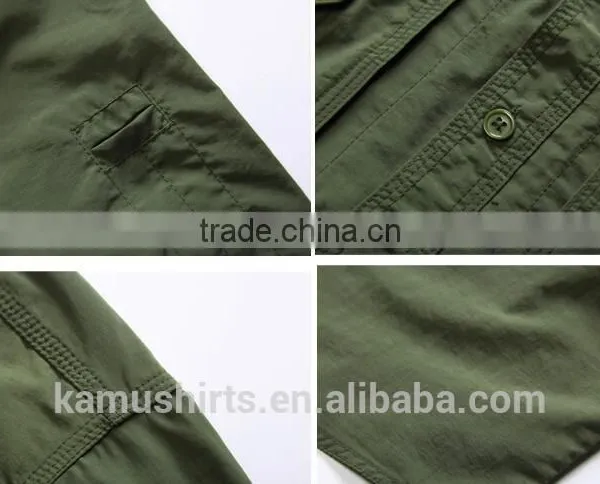 Coolmax Mens Long Sleeve Quick Dry Outdoor Fishing Shirts UV-protection Shirts photo-5